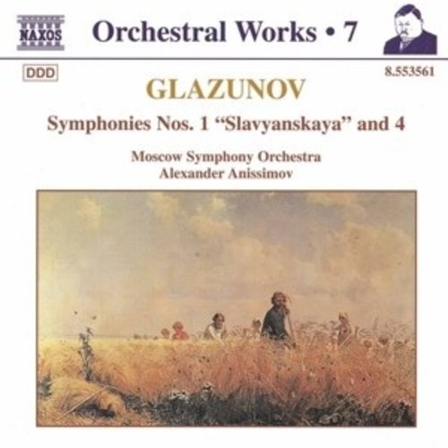 Naxos Glazunov: Sym. Nos. 1 & 4