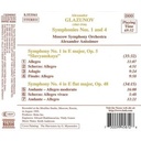 Naxos Glazunov: Sym. Nos. 1 & 4 Naxos Glazunov: Sym. Nos. 1 & 4