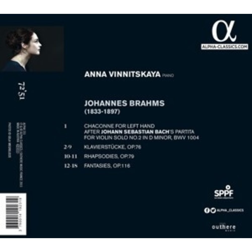 ALPHA 8 Klavierstucke Op 76/2 Rhapsodies/7 Fantaisis Op