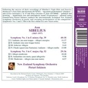 Naxos Sibelius: Symphonies 1+3