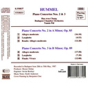 Naxos Hummel: Piano Concertos 2&3