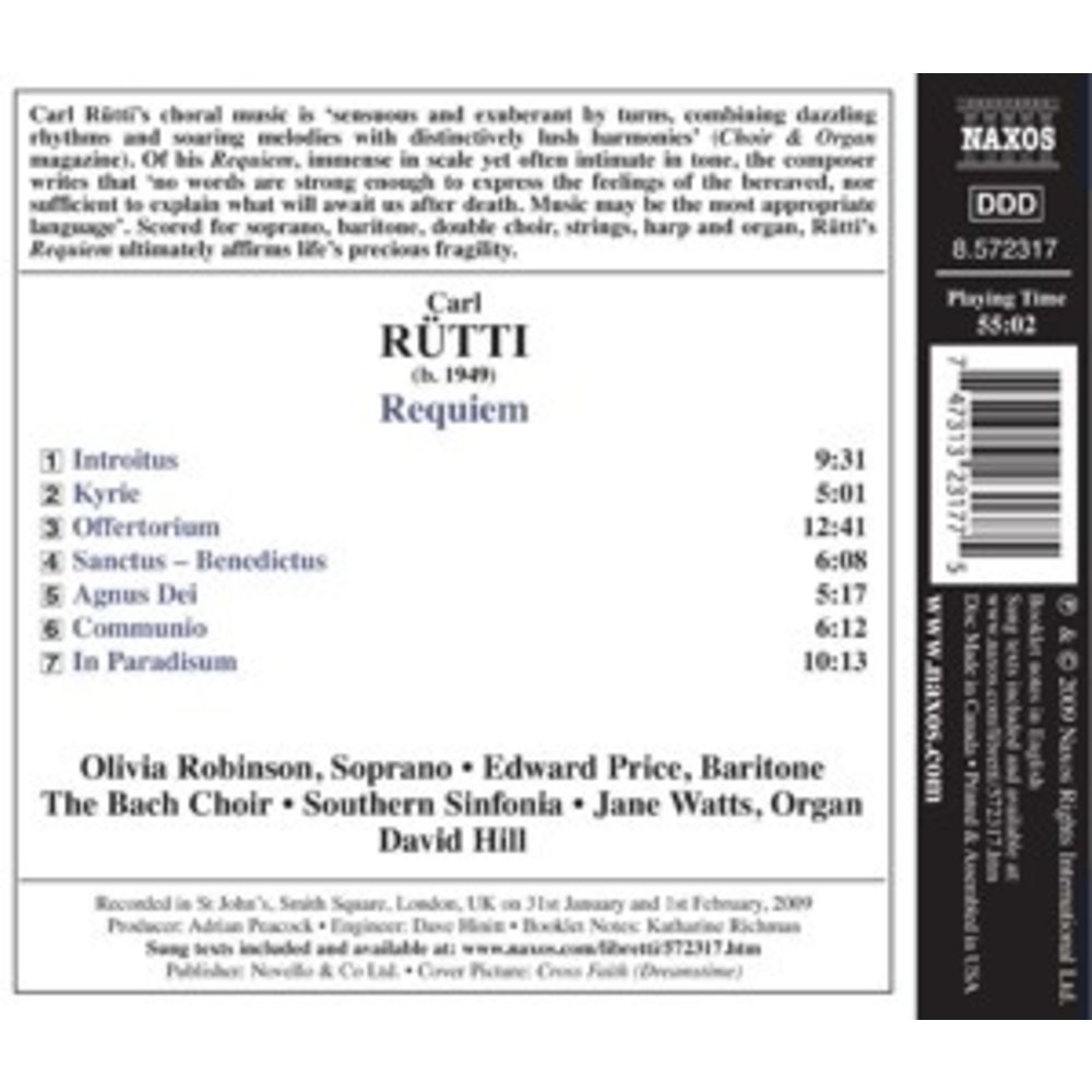 Naxos Ruetti: Requiem
