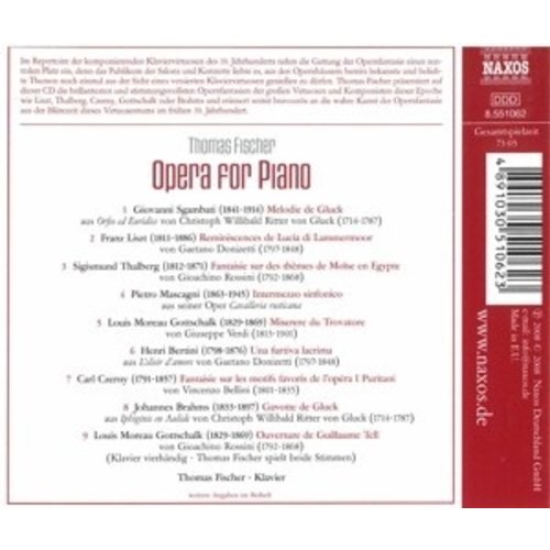 Naxos Opera For Piano - Thomas Fischer