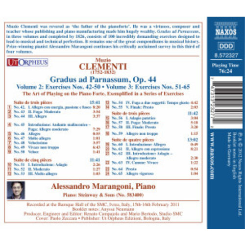 Naxos Clementi: Gradus Ad Parnassum 3