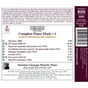 Naxos Ghedini: Compl.piano Music 1