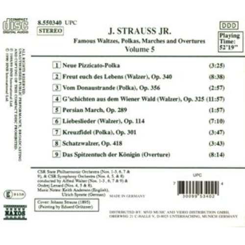 Naxos Strauss Jr.,J.:Famous W. Vol.5