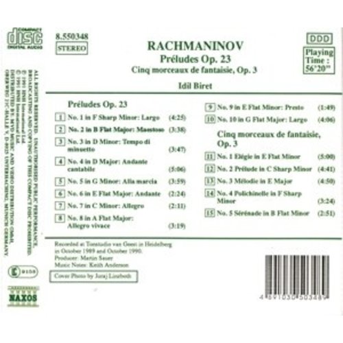 Naxos Rachmaninov:preludes Op.23 Etc