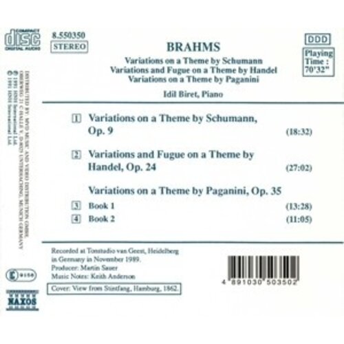 Naxos Brahms: Variations