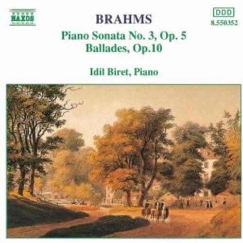 Naxos Brahms:piano Son. 3/4 Ballades