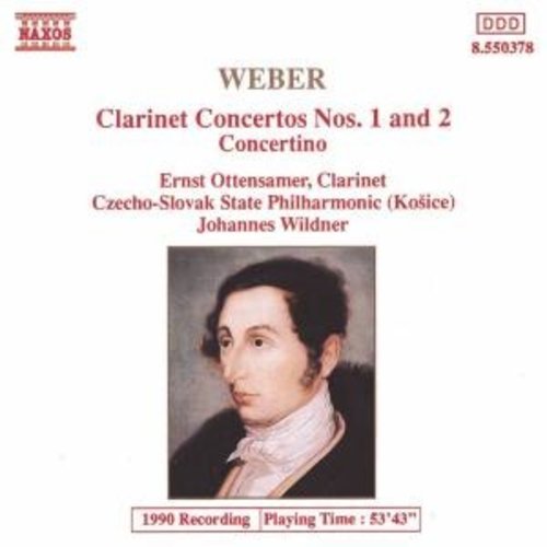 Naxos Weber: Clarinet Concertos 1&2