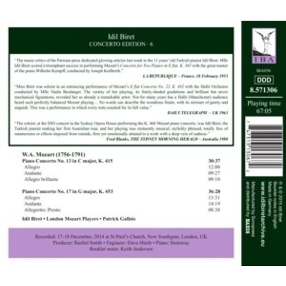 Naxos Idil Biret Concerto Edition Vol.6