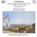 Naxos Schubert: Violin Sonatas Etc.