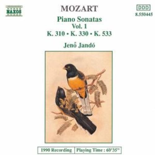 Naxos Mozart: Piano Sonatas Vol.1