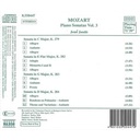Naxos Mozart: Piano Sonatas Vol.3 Naxos Mozart: Piano Sonatas Vol.3
