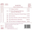 Naxos Bartok: Piano Pieces