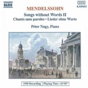 Naxos Mendelssohn: Songs W. Words 2 Naxos Mendelssohn: Songs W. Words 2