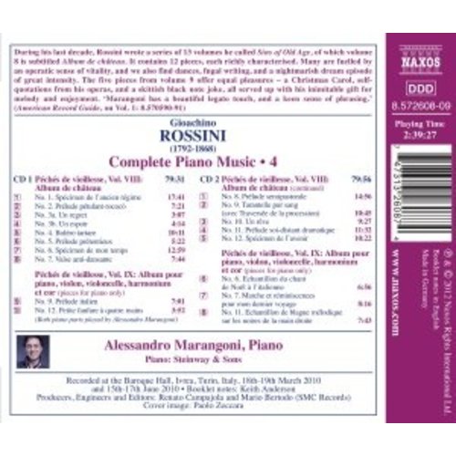 Naxos Rossini: Piano Music Vol. 4