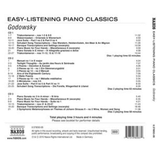Naxos Easy-Listening Piano Godowsky