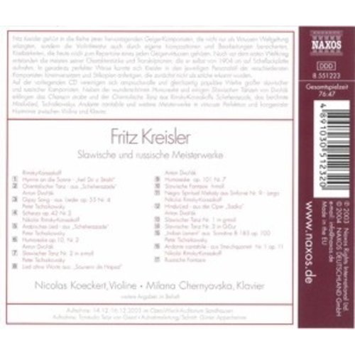 Naxos Kreisler:slawische&Russische M