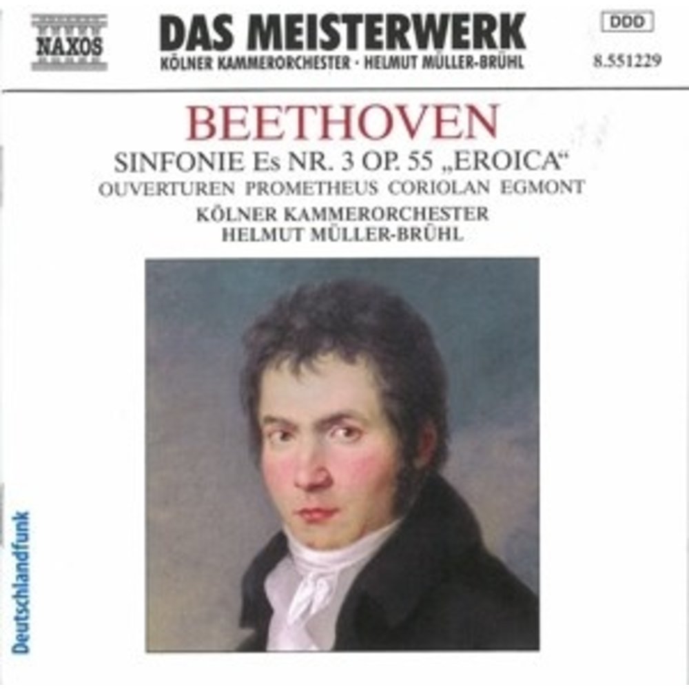 Naxos Beethoven:eroica Prometheus Co