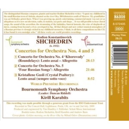 Naxos Shchedrin: Ctos. For Orchestra