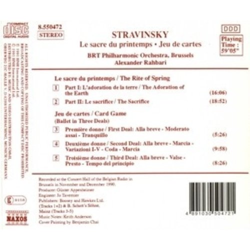 Naxos Stravinsky: The Rite Of Spring