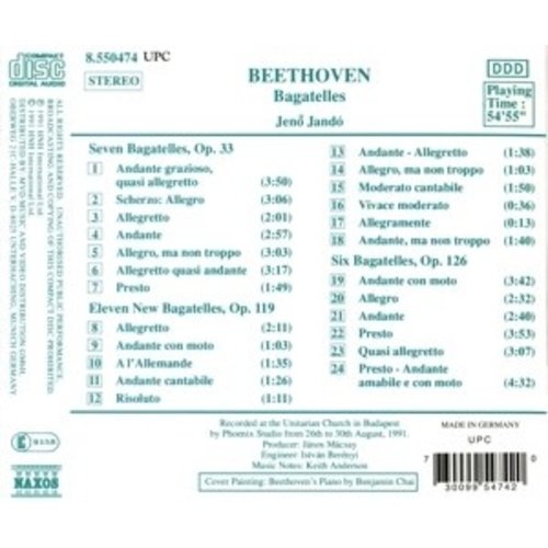 Naxos Beethoven: Bagatelles