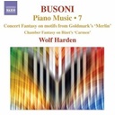 Naxos Busoni: Piano Music 7