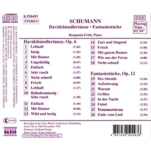 Naxos Schumann: Davidsbundlertanze