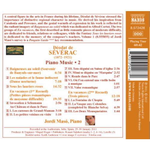 Naxos Severac: Piano Music 2