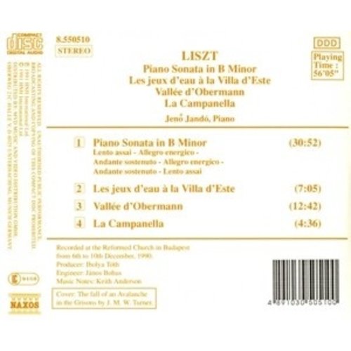 Naxos Liszt:piano Sonata B Minor Etc