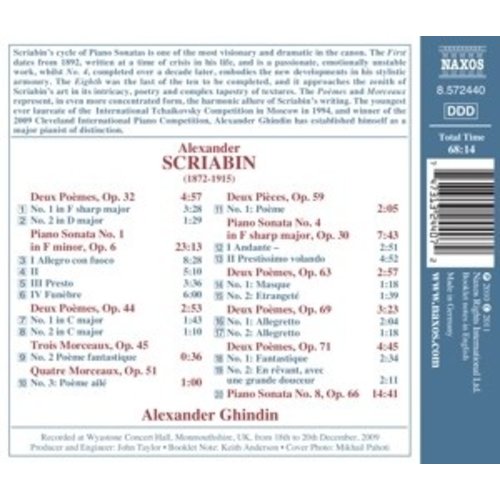 Naxos Scriabin: Piano Sonatas