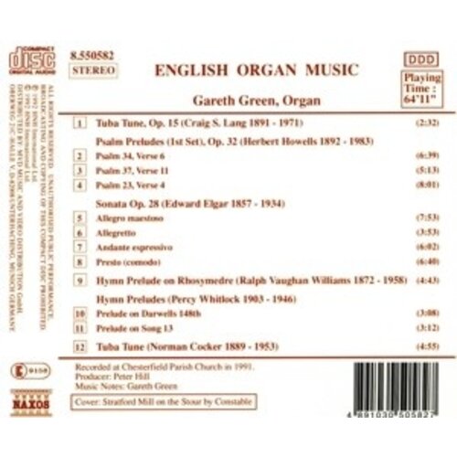 Naxos English Organ Music Vol.1