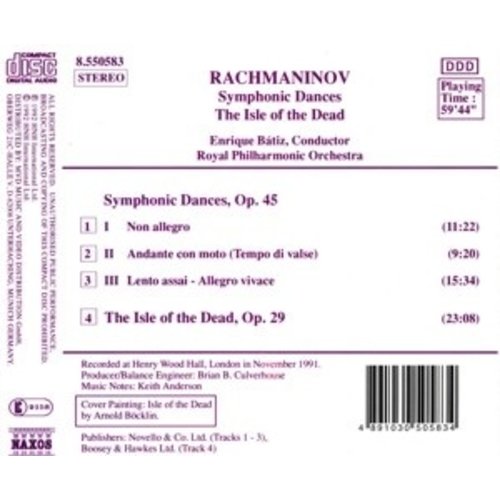 Naxos Rachmaninov: Symphonic Dances