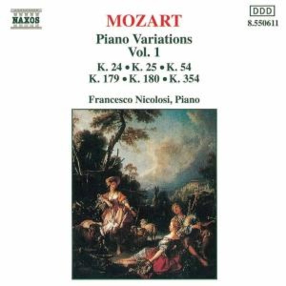 Naxos Mozart: Piano Variations Vol.1