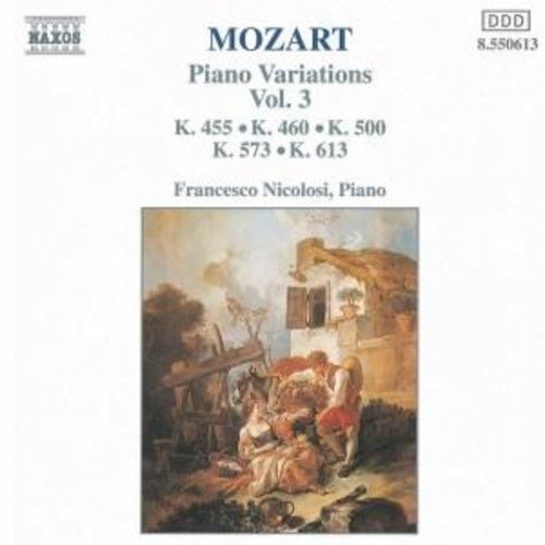 Naxos Mozart: Piano Variations Vol.3