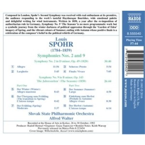 Naxos Symphonies Nos.2 And 9