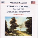 Naxos Macdowell: Piano Music Vol.3