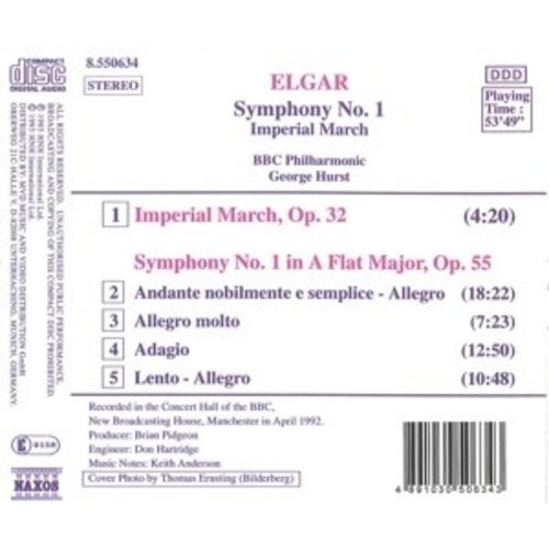 Naxos Elgar: Symphony 1