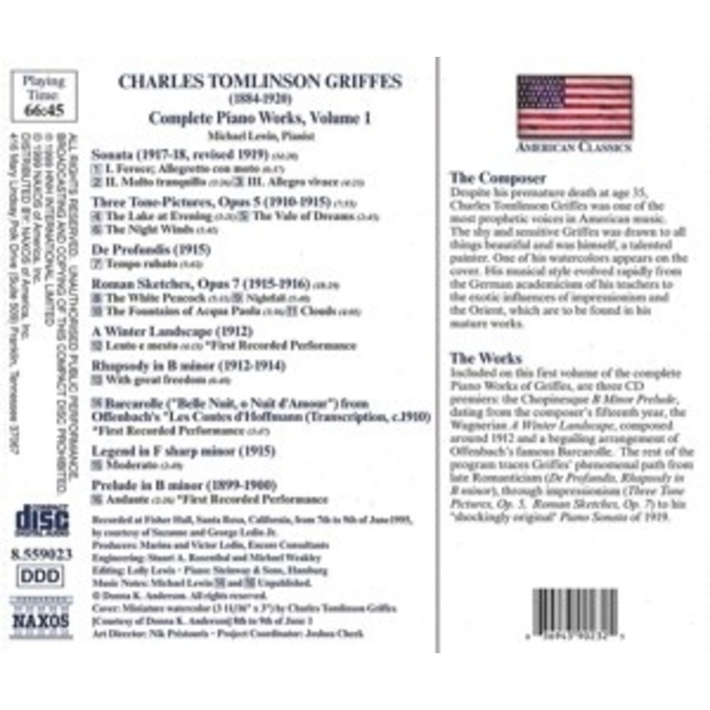 Naxos Complete Piano Works Vol. 1