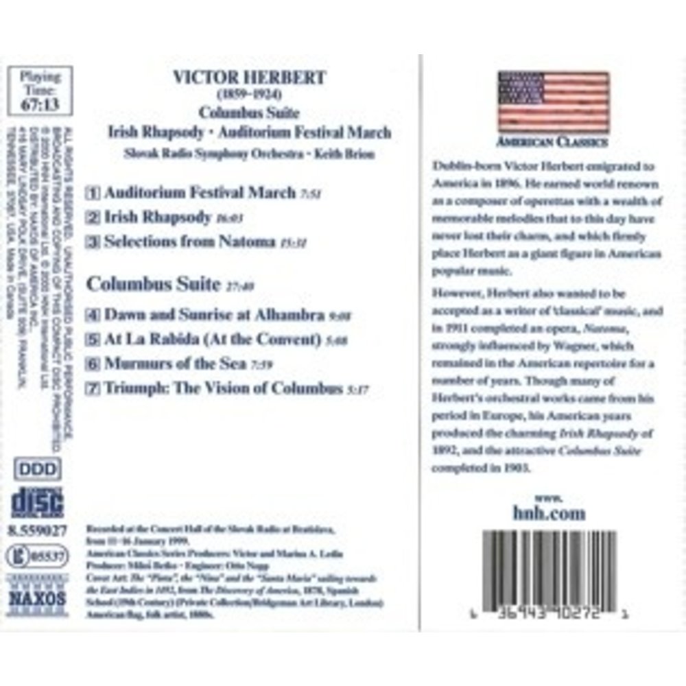 Naxos Columbus Suite