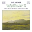 Naxos Brahms:four Hand Piano 10