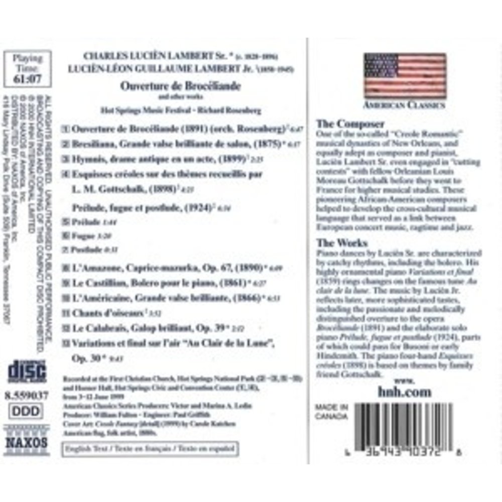 Naxos Overture De Broceliande