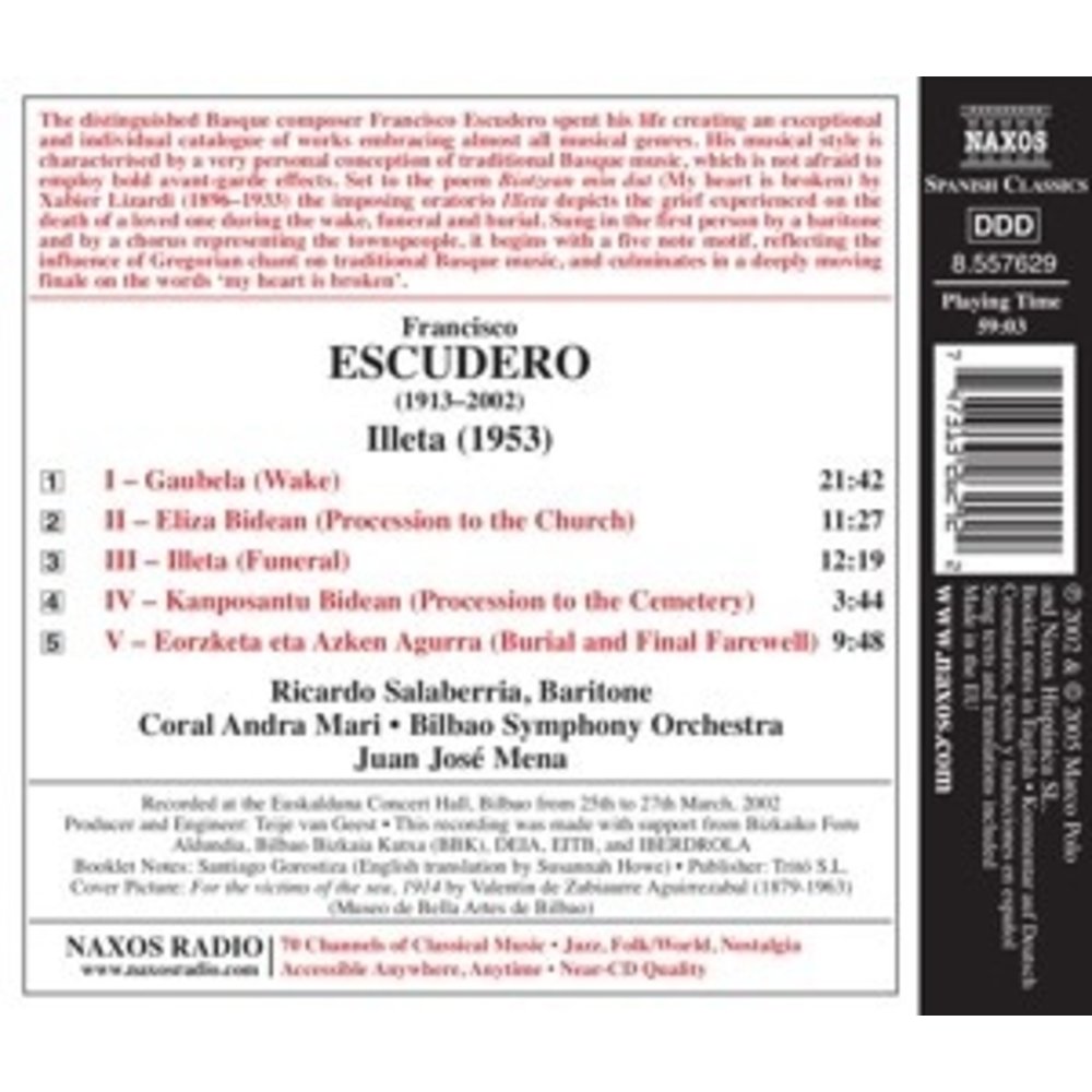 Naxos Escudero: Illeta *Delete*