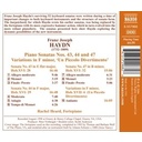 Naxos Haydn:piano Sonatas Nos.43,44&