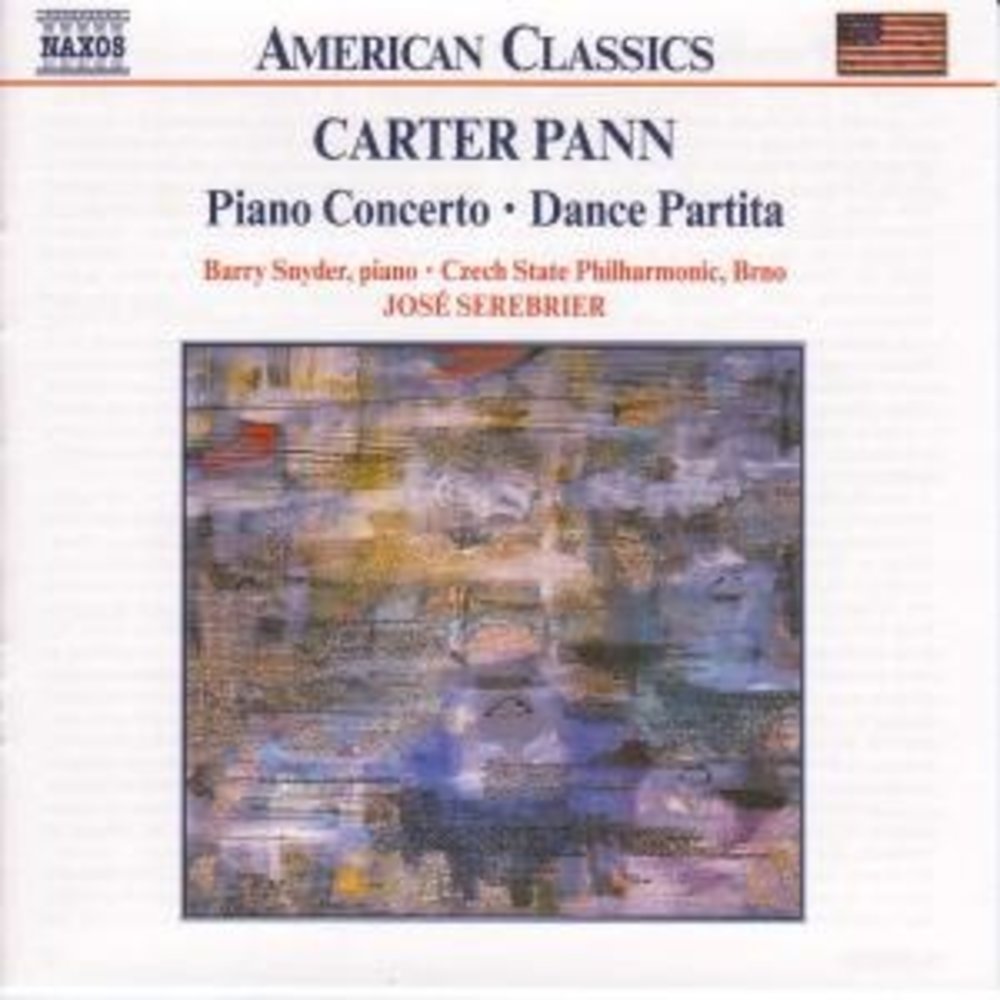 Naxos Carter Pann:dance Partita.pian