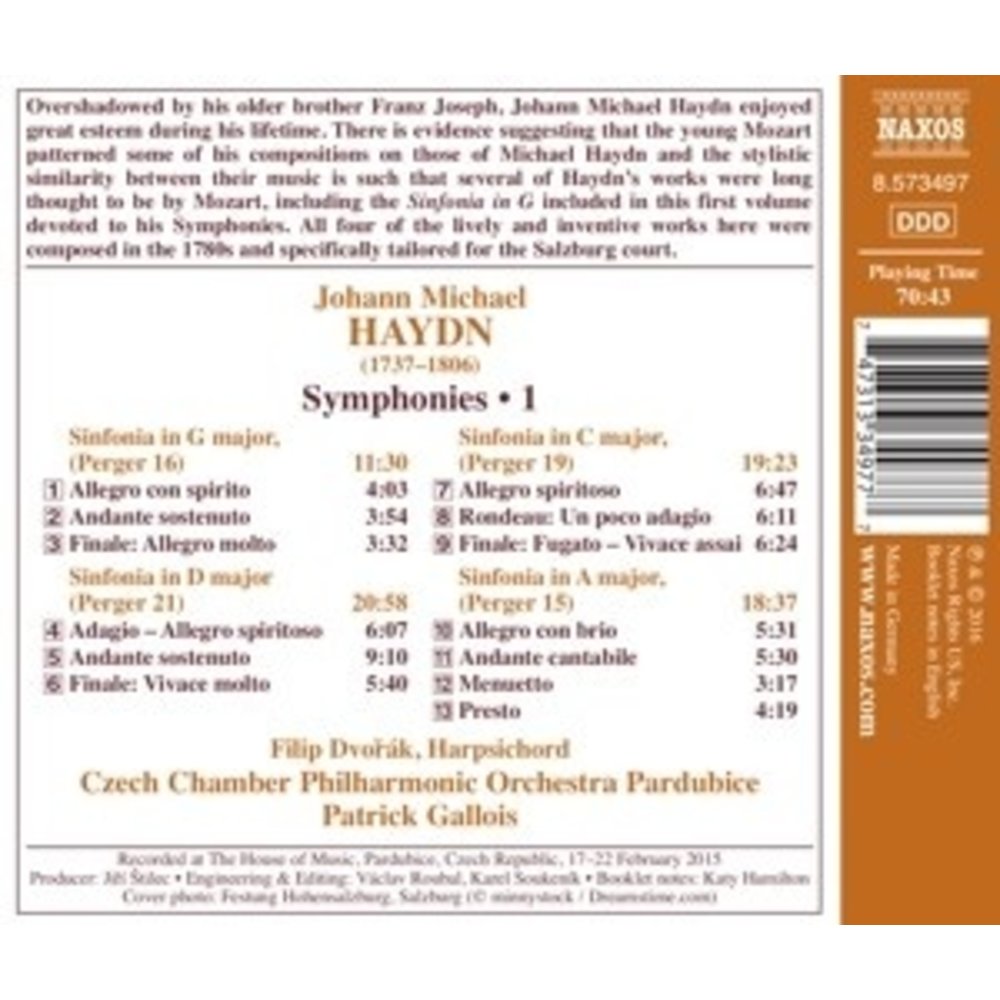 Naxos Symphonies Vol.1