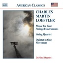 Naxos Loeffler:music For Four String