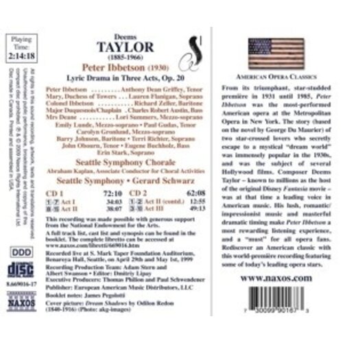 Naxos Taylor: Peter Ibbetson