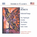 Naxos Rorem: Selected Songs